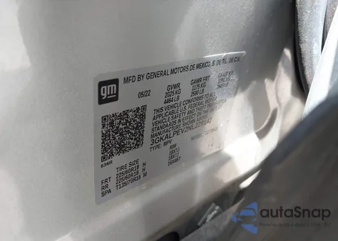 2022 GMC Terrain Fwd Slt из США, поврежденный, VIN 3GKALPEV2NL229142